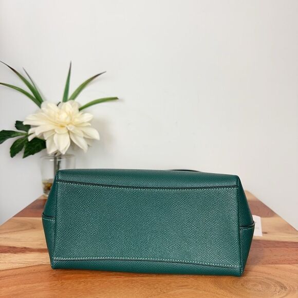 NWT Coach Leather Zip Top Shoulder Bag - Picture 4 of 7